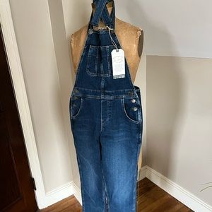 Fat Face Jean Overalls NWT SIZE 2 R